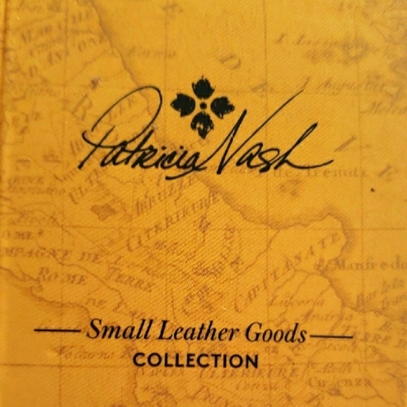 Vintage brand new "Patricia Nesh" European Map Print leather wallet - Picture 10 of 11